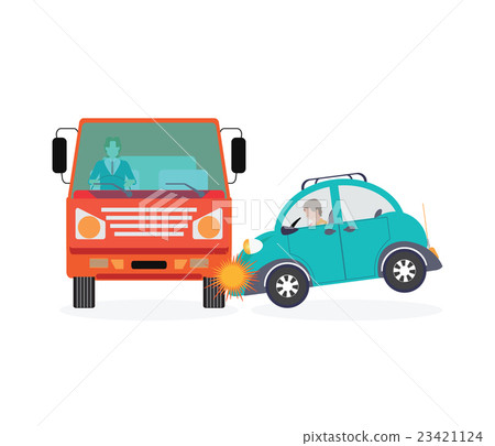 Car crash accident car. Car crash accident car. 23421124