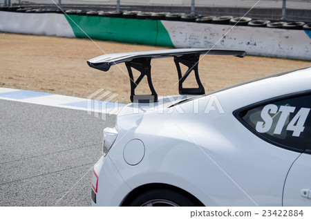 Endurance racing car (rear spoiler) 23422884