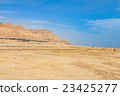 Dead sea salt shore 23425277