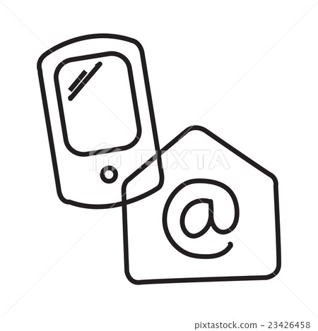Linear phone receives mail via the Internet 23426458
