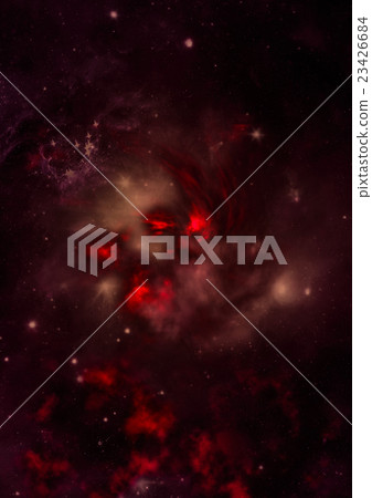 Star field in space and a nebulae Star field in space and a nebulae 23426684