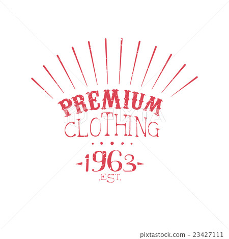 Premium Clothing Vintage Emblem 23427111