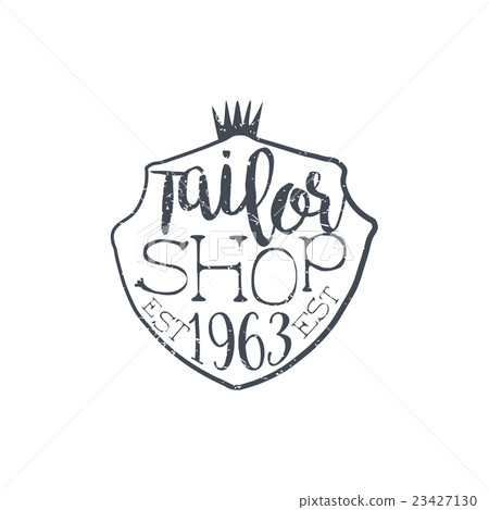 Tailor Shop Vintage Emblem Tailor Shop Vintage Emblem 23427130