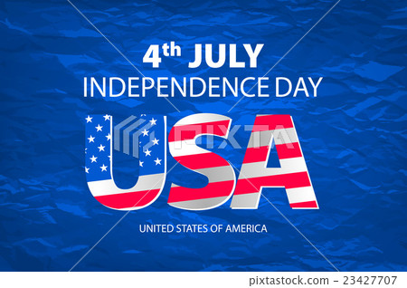 stylish american independence day design vector 23427707