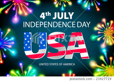 Fireworks background 4th of July Independense Day Fireworks background 4th of July Independense Day 23427719