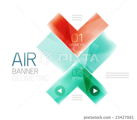 Glass arrow template 23427881