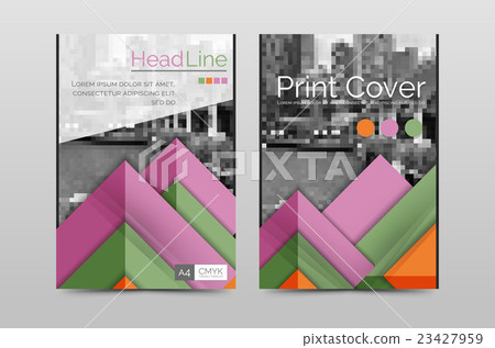 Business annual report brochure cover vector Business annual report brochure cover vector 23427959