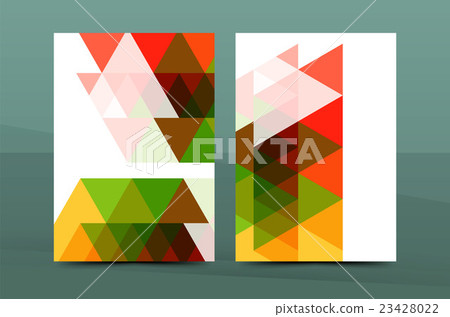 Geometric mosaic design, a4 size business 23428022