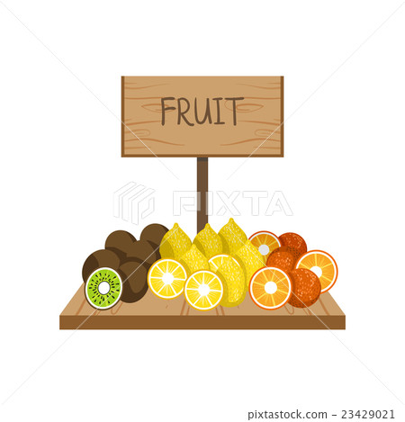 Fresh Fruit On Market 23429021