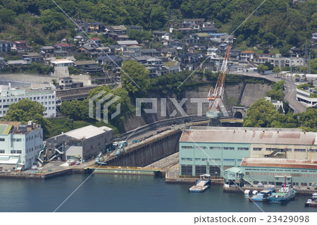 Nagasaki Shipyard's 3rd dock Nagasaki Shipyard's 3rd dock 23429098