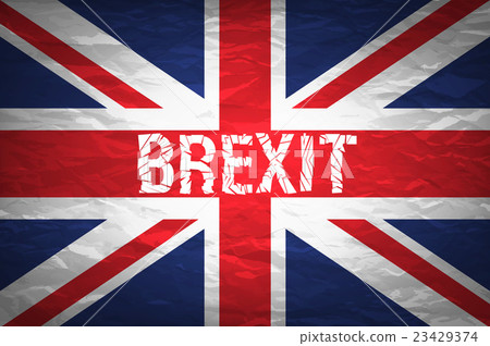 Brexit Cracks Text Isolated. United Kingdom Exit-插圖素材 [23429374] - PIXTA圖庫