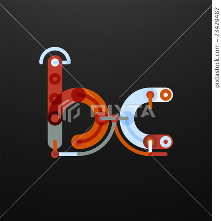 Company branding logo of initial letters Company branding logo of initial letters 23429487