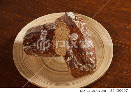 Bread on the plate 23430697
