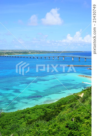 June Okinawa · Miyakojima 123 Kamai Ohashi Bridge · Ryu Miyagi Castle Observation deck view 23430749