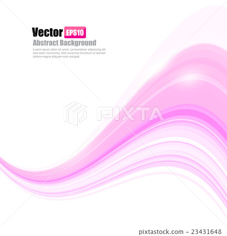 Abstract background Ligth pink curve and wave - Stock Illustration ...