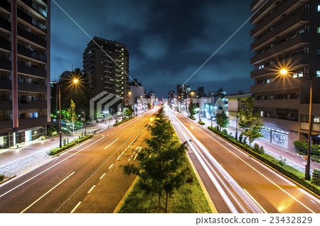 Yamate street at night 23432829