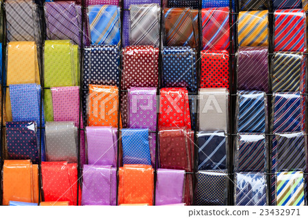 Coloured neckties background Coloured neckties background 23432971