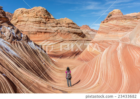 美國的驚人景色·未開發的波浪 23433682