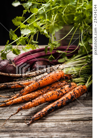 Fresh organic vegetables Fresh organic vegetables 23434144