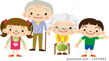 Grandparents and grandchildren 23434663