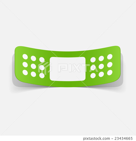 paper sticker: Plaster bands paper sticker: Plaster bands 23434665