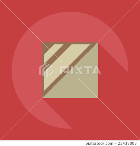 Flat modern design with shadow icons tile - Stock Illustration ...