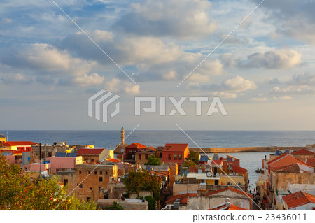 Old town of Chania, Crete, Greece Old town of Chania, Crete, Greece 23436011