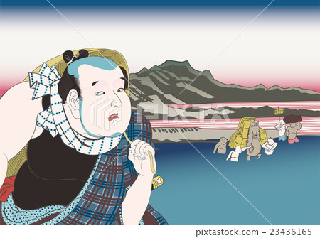 Utagawa Kunita東海道五十三世的Fuchu Kita 8的形象 Utagawa Kunita東海道五十三世的Fuchu Kita 8的形象 23436165