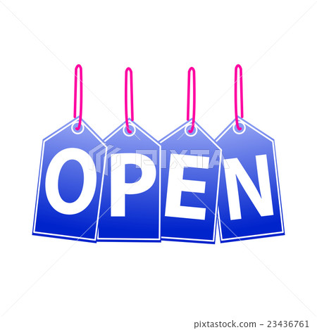 label open - Stock Illustration [23436761] - PIXTA