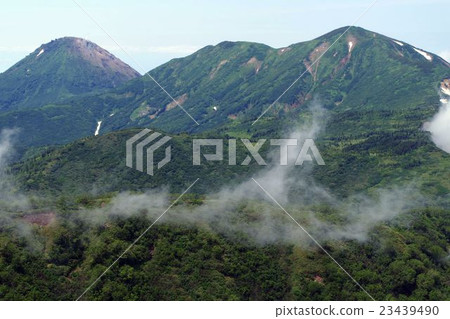 From Mytokuyama summit to the hill and mountains 23439490