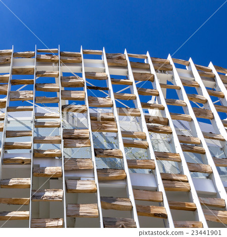 Modern building and blue sky Modern building and blue sky 23441901