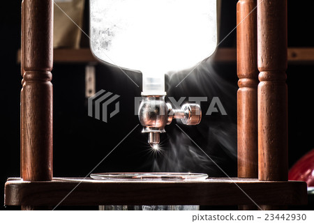 Ice drip coffee in vintage mode 23442930