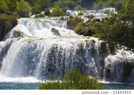 Waterfalls Krka 23443453
