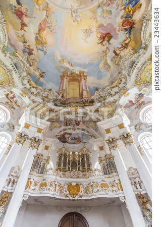 Interior of Pilgrimage Church Germany Interior of Pilgrimage Church Germany 23443634