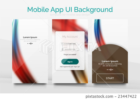 Mobile background ui 23447422