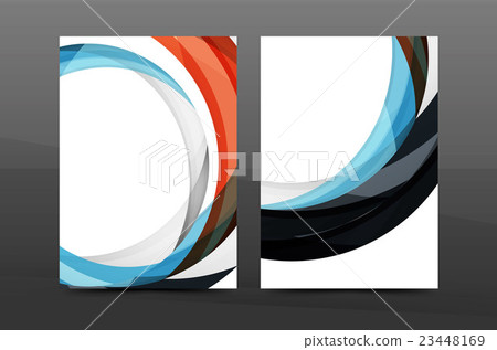 Blue wave annual report cover template Blue wave annual report cover template 23448169