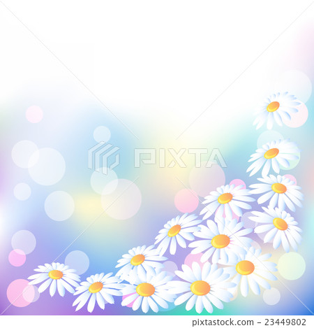 Floral background with daisy Floral background with daisy 23449802