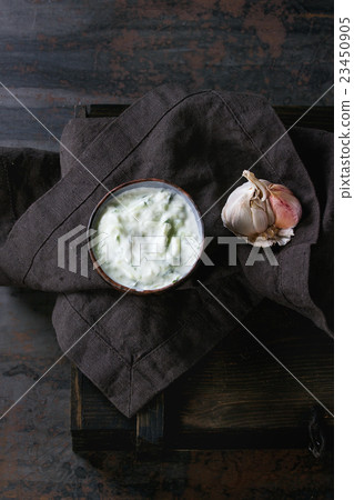 Greek sauce tzatziki 23450905