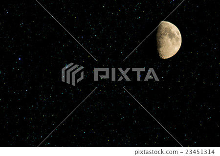 The stars in the night sky. 23451314