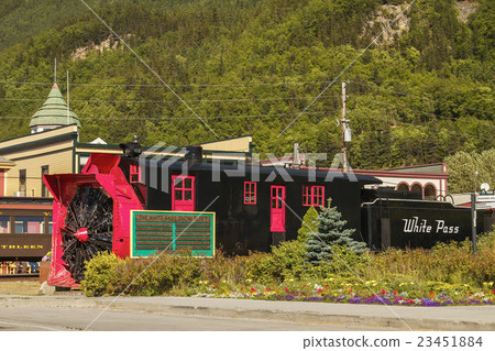 Old Snow Blower Train In Skagway Alaska 23451884