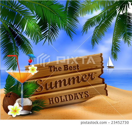 tropical vector background tropical vector background 23452730