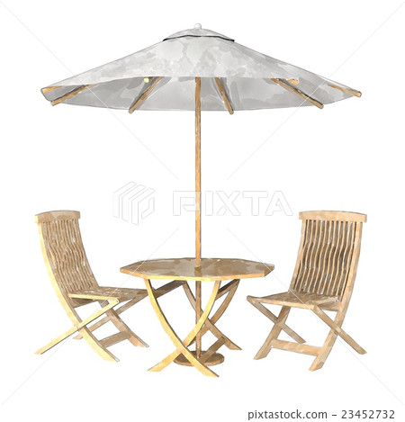 Watercolor picture table set Watercolor picture table set 23452732