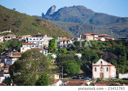 brazilian houses on a hill 23452765