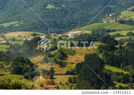 A small village in the spain mountain 23452811