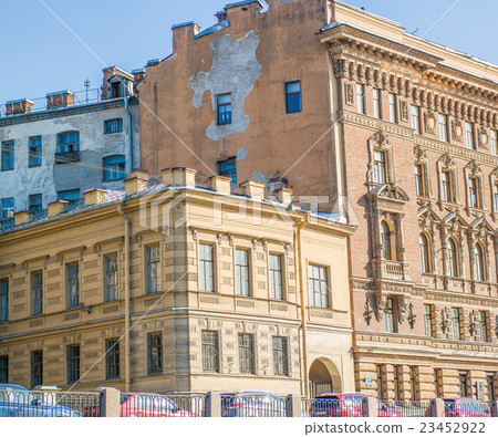 The end of the house on the Fontanka embankment. The end of the house on the Fontanka embankment. 23452922