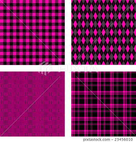Vivid pattern checking - Stock Illustration [23456010] - PIXTA