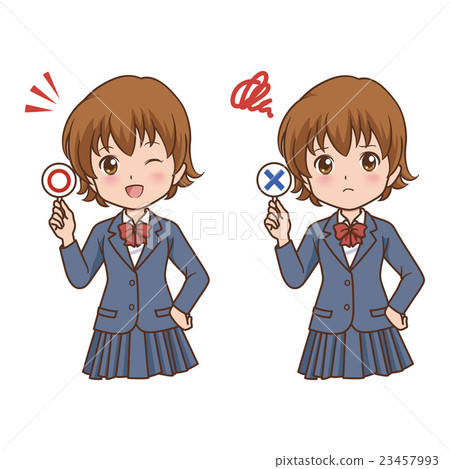 插图素材 正确 纠正 右边
