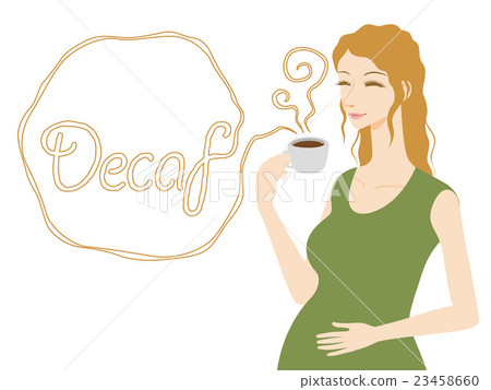 Pregnant women who drink decafé coffee 23458660