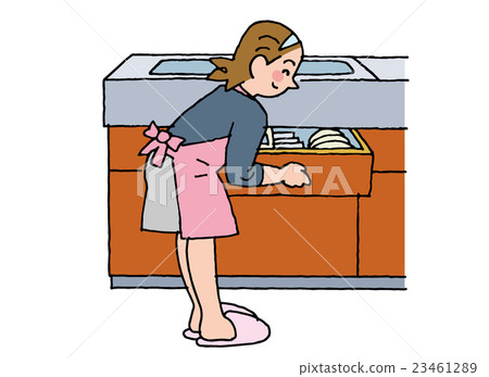 廚房的母親 23461289