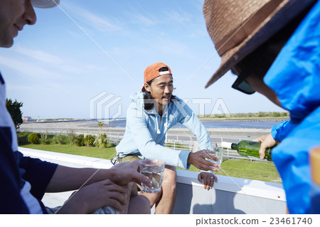 Seaside family life Seaside family life 23461740